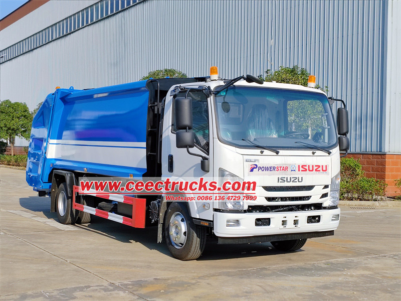 Penyelesaian masalah dan penyelenggaraan biasa trak sampah pemampat