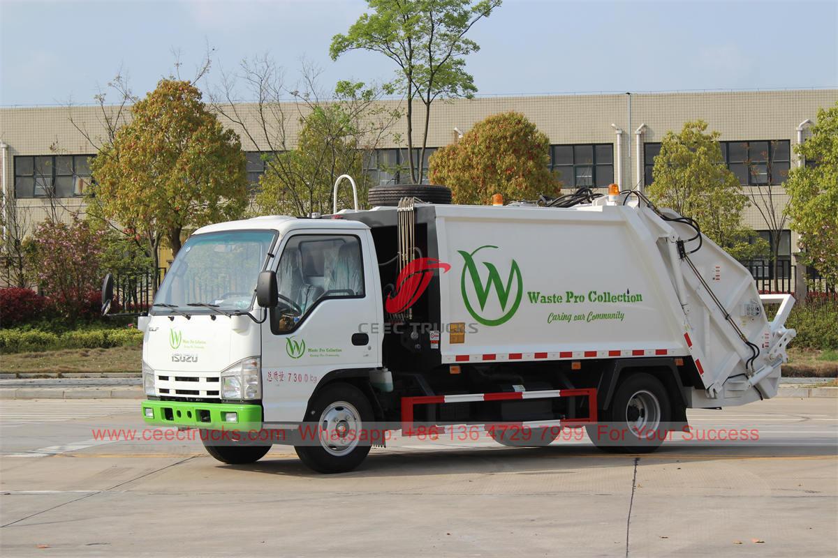 Pengeluar pemadat sampah ISUZU profesional - CEEC TRUCKS