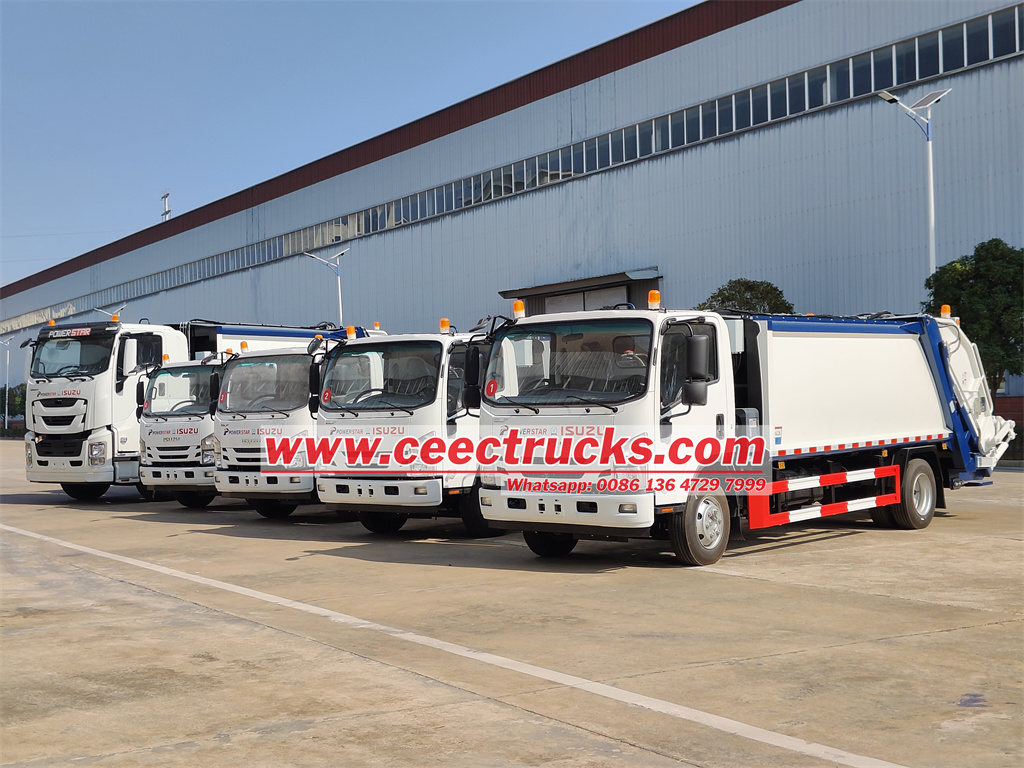 Apakah trak pemampat sampah ISUZU GIGA 5X 16 meter padu