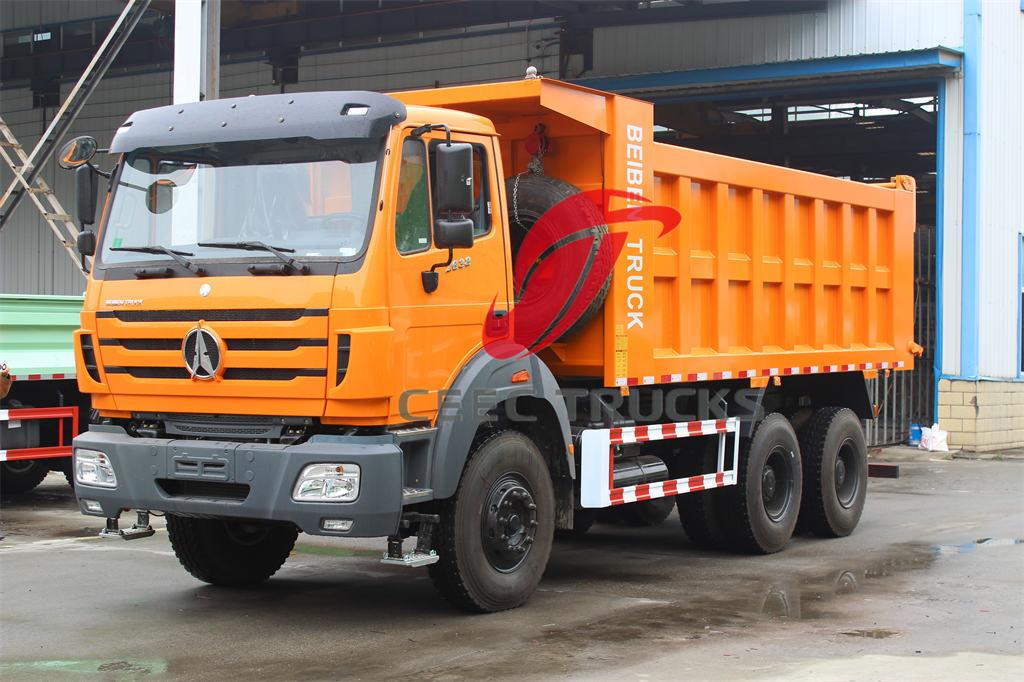 Congo-5 unit lori pengangkut Beiben 10 roda dieksport dari CEEC TRUCKS