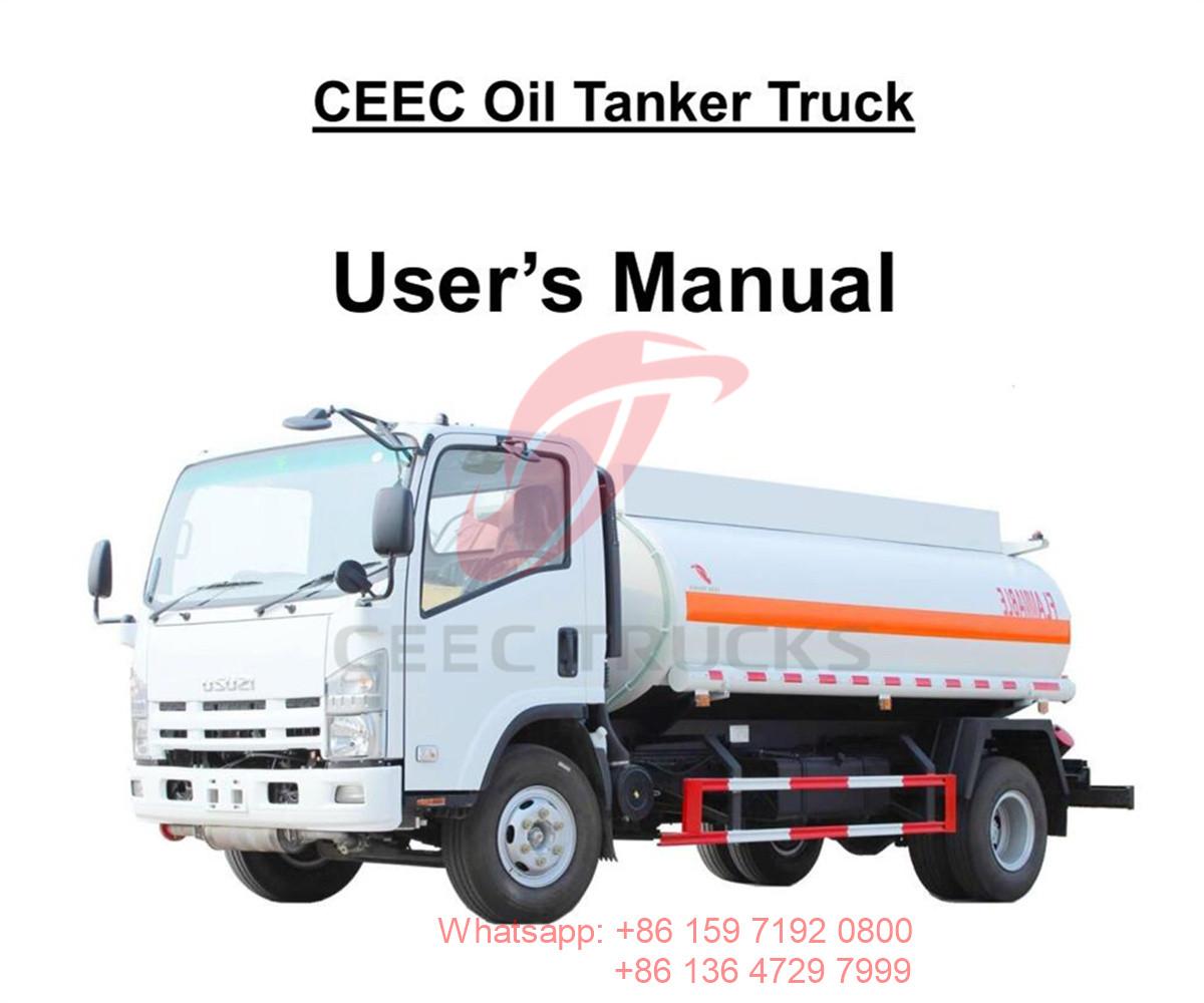 Dubai--Manual Trak Tangki Minyak ISUZU ELF 5000 Liter