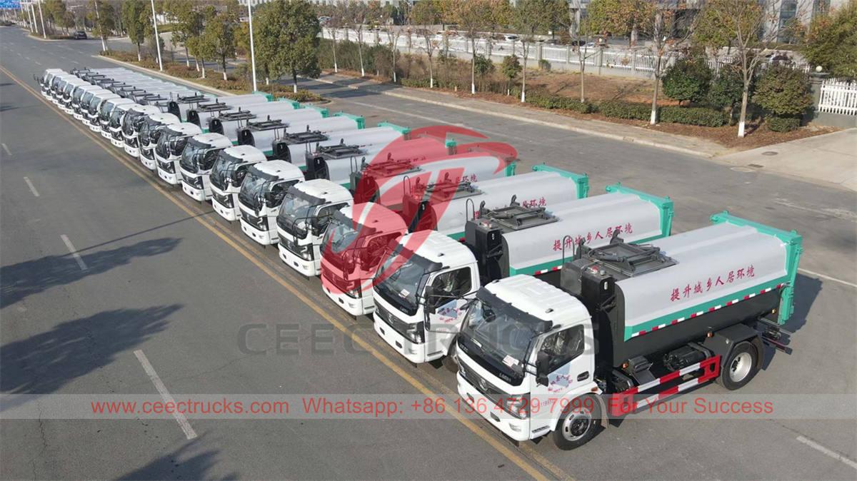 20 unit trak pengumpulan sampah Dongfeng telah dihantar ke wilayah Shaanxi