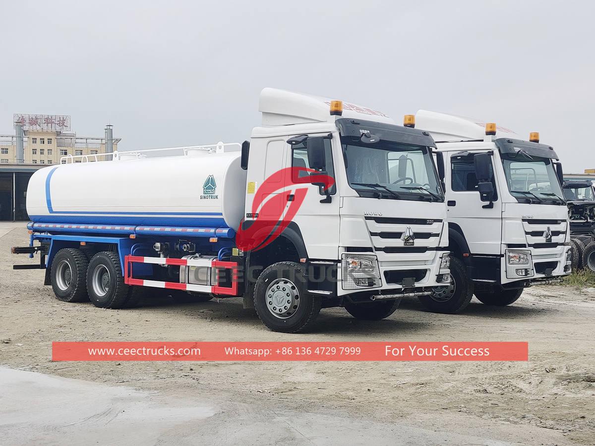 Mali - 2 unit penapis air HOWO 18000 liter telah dieksport