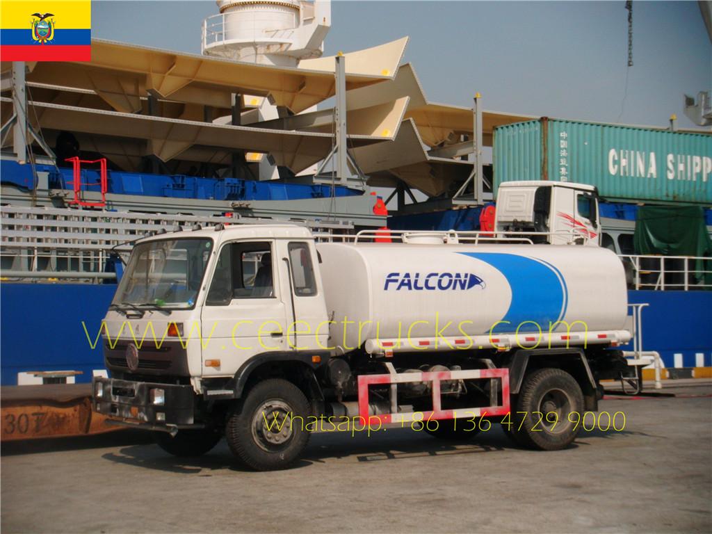 Ecuador mengeksport 10000 liter trak Tangki Air