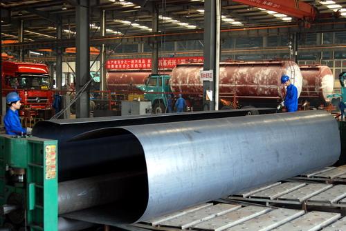 Pengeluaran trak tangki air 20 CBM (Bahagian 1- badan tangki)