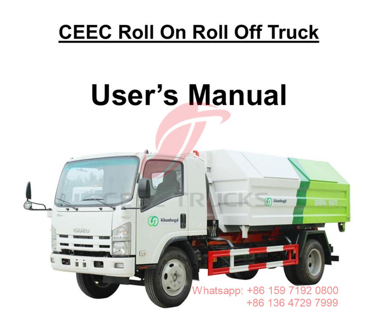 Mongolia--Manual Trak Masuk Keluar ISUZU 12CBM